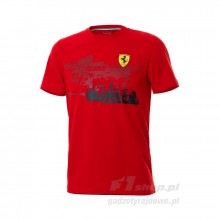 T-shirt mski Race Car Graphic Ferrari F1 Team 2011