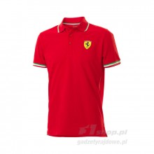 Polo mskie Italian Stripe Ferrari F1 Team 2011