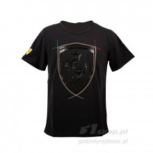 T-shirt mski LogoTee czarny Puma Ferrari