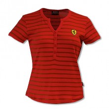 Koszulka t-shirt w paski Ferrari F1 Team