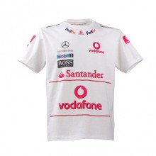 T-shirt Team Race zespou Vodafone McLaren Mercedes