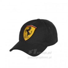Czapka baseballowa Scudetto czarna Ferrari