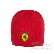 Czapka zimowa Scudetto Ferrari czerwona