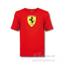 T-shirt dziecicy Big Scudetto red Ferrari F1 Team