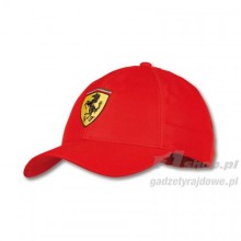 Czapka baseballowa dziecica Ferrari Scudetto Grid red