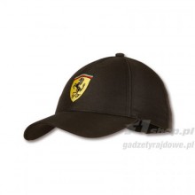 Czapka baseballowa dziecica Ferrari Scudetto Grid black