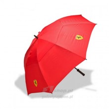 Parasol golfowy czerwony Scudetto Ferrari