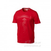 T-shirt mski Puma Ferrari Logo Tee rosso
