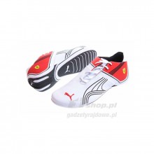 Buty dziecice Puma Ferrari F1 Team Future Cat Remix Lo SF Jr White