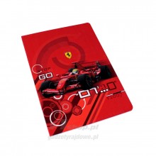 Zeszyt z marginesami format A4 Ferrari F1 Team