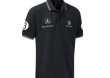 Koszulka polo Track black Mercedes GP F1 Team 2010