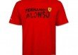 T-shirt Fernando Alonso Ferrari F1 Team