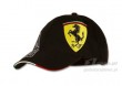Czapka baseballowa Diagonal black Ferrari