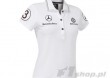 Koszulka polo damska Track white  Mercedes GP F1 Team